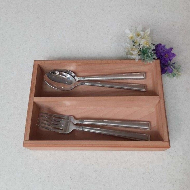 نظم دهنده قاشق و چنگال چوبی مدل B2